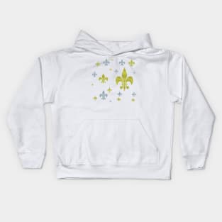 Fleur-de-lis Symbol Kids Hoodie